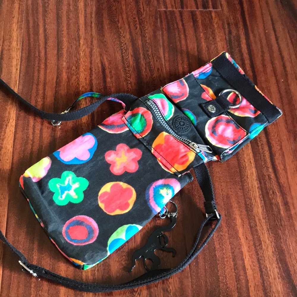 Kipling Black/Multi-Color Small Crossbody Bag - image 8